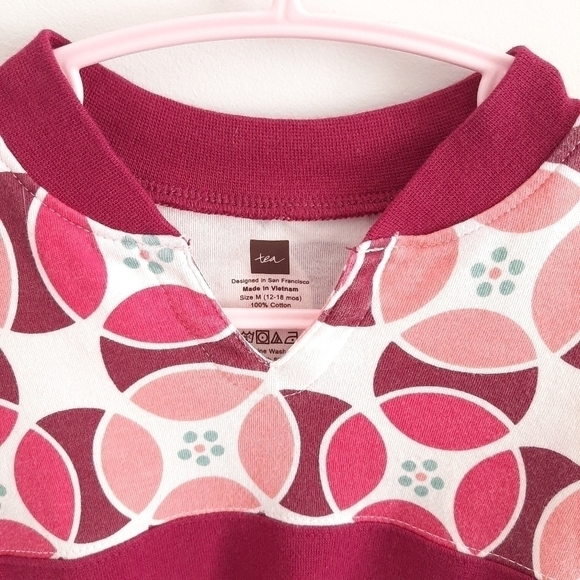 Tea Collection cotton dress size 12-18 months - Picture 3 of 8